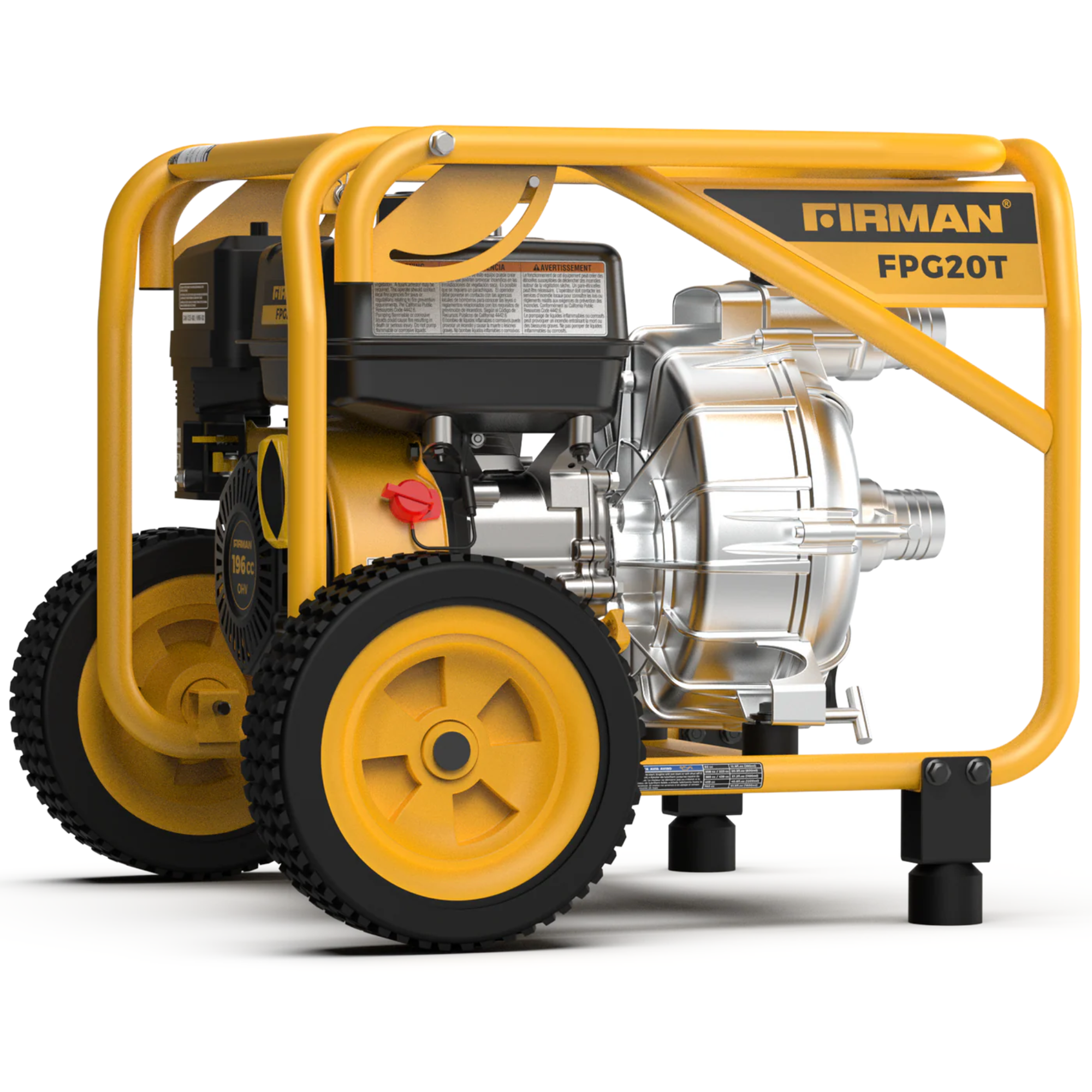 Firman 2-Inch Portable High Pressure Water and Semi-Trash Pump from GME Supply